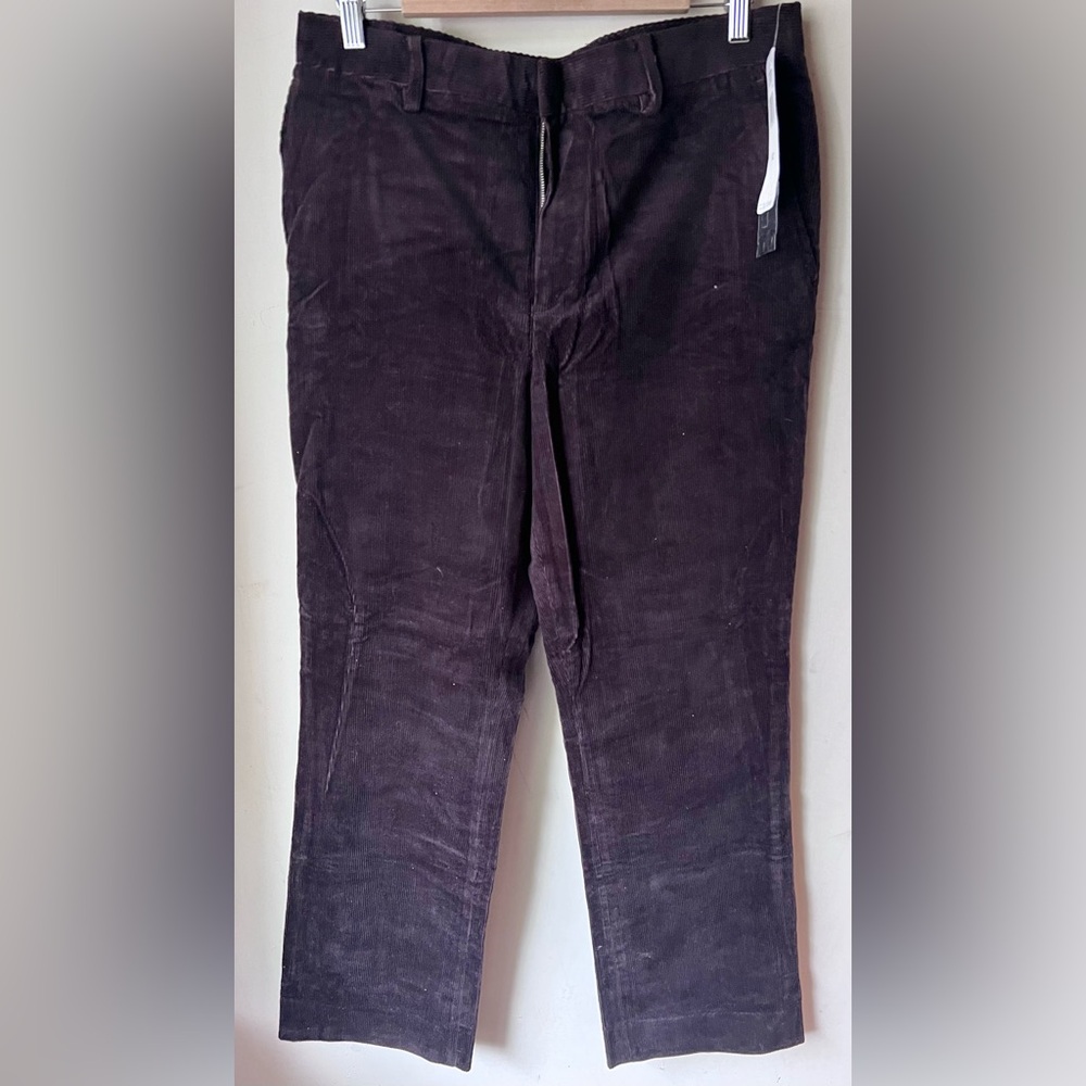Polo Ralph Lauren Corduroy Pants Dark Choco size‎ 12 NWT